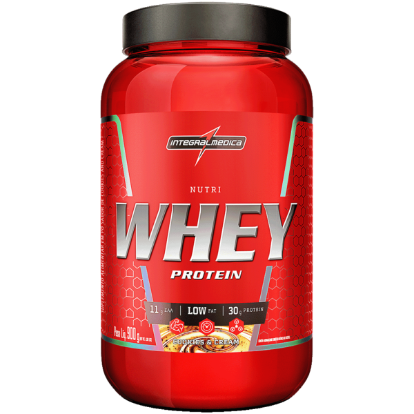 Nutri Whey Protein Pote 907G COOKIES